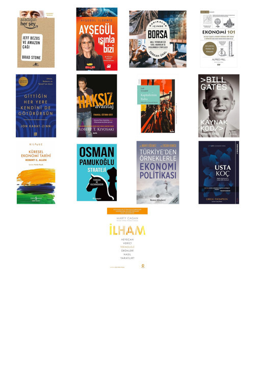 Aradığın Herşey: Uluslararası Bestseller Jeff Bezos Ve Amazo... +12 Ekonomi Kitabı