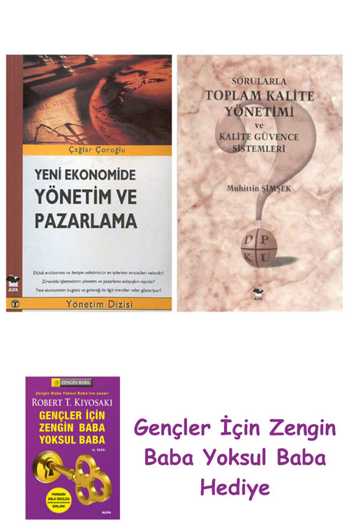 Yeni Ekonomide Yönetim Ve Pazarlama + Sorularla Toplam Kalite Yönetimi Ve Kalite Güvence Sistemleri