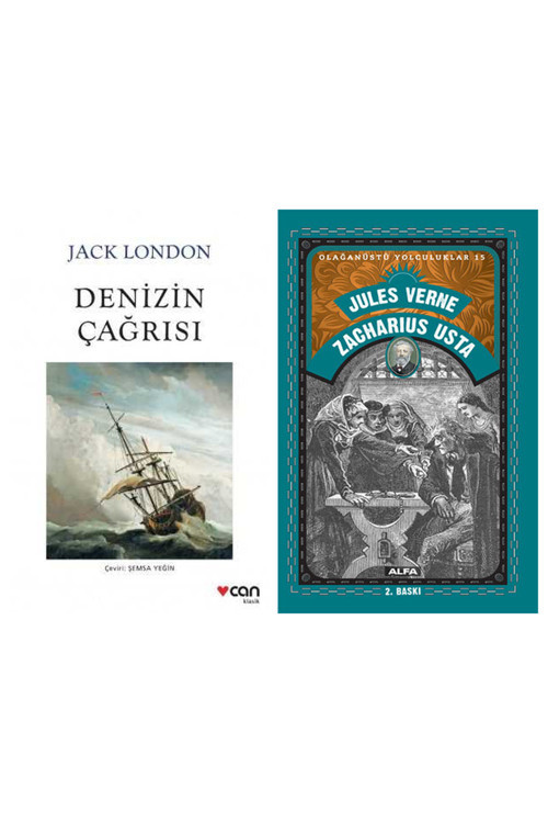Denizin Çağrısı (Jack London)(Yeni Beyaz Kapak) + Zacharius Usta