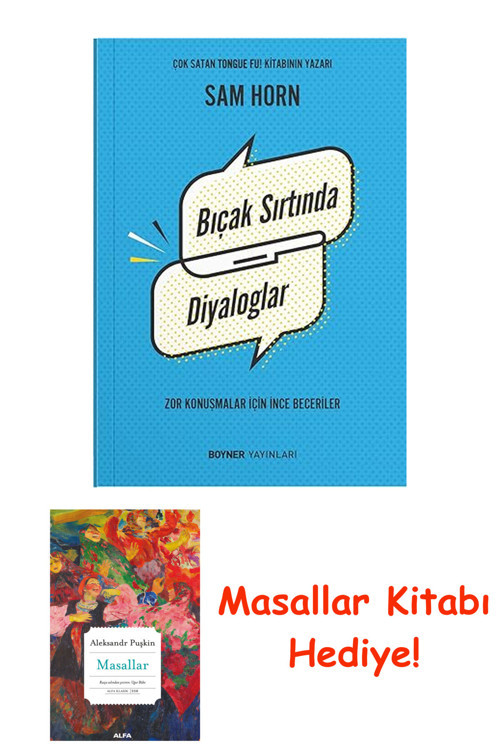 Bıçak Sırtında Diyaloglar: Zor Konuşmalar İçin İnce Beceriler + Masallar Kitabı
