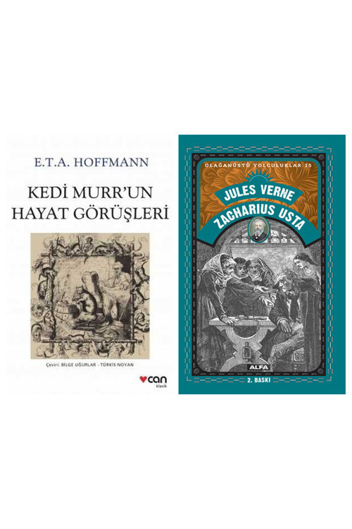 Kedi Murr'Un Hayat Görüşleri (Yeni Beyaz Kapak) + Zacharius Usta
