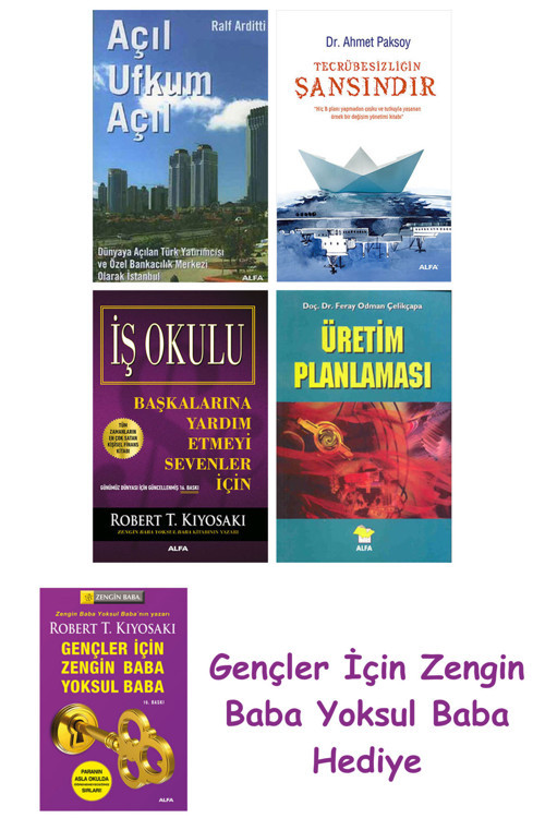 Açıl Ufkum Açıl + Tecrübesizliğin Şansındır + İş Okulu - Başkalarına Yardım Etmeyi Sevenler İçin ...