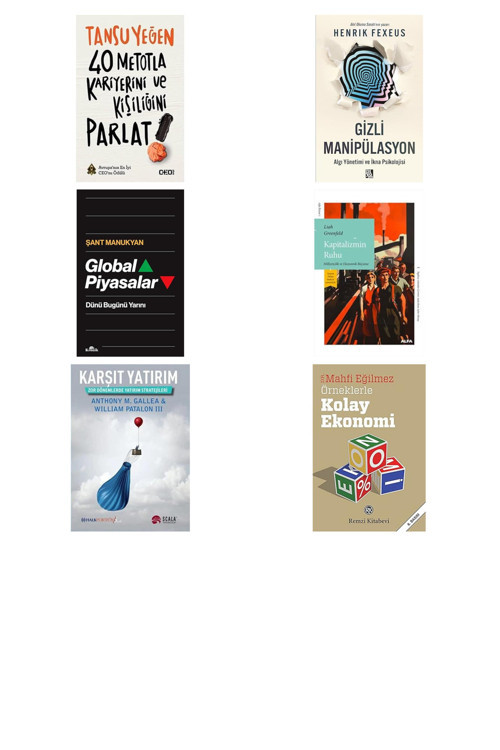 40 Metotla Kariyerini Ve Kişiliğini Parlat!... +5 Ekonomi Kitabı