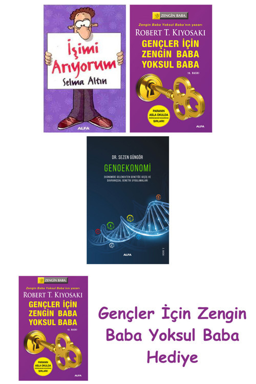 İşimi Arıyorum + Gençler İçin Zengin Baba Yoksul Baba + Genoekonomi