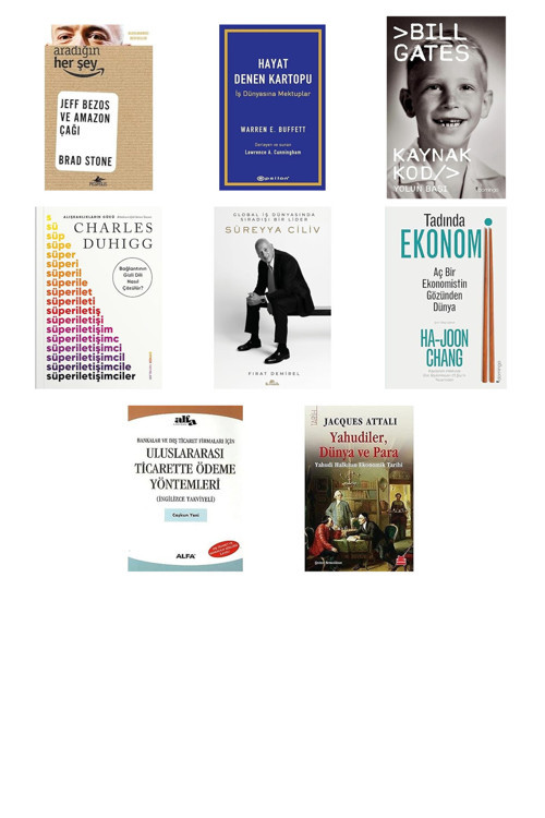 Aradığın Herşey: Uluslararası Bestseller Jeff Bezos Ve Amazo... +7 Ekonomi Kitabı