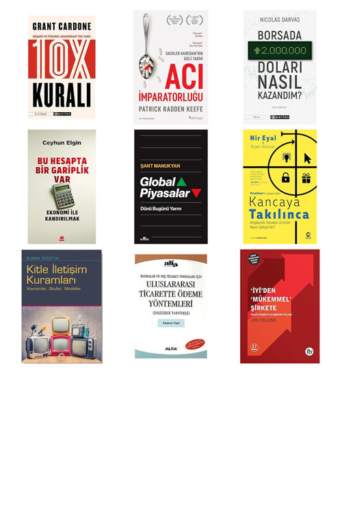 10X Kuralı: Başarı Ve Fiyasko Arasındaki Tek Fark... +8 Ekonomi Kitabı