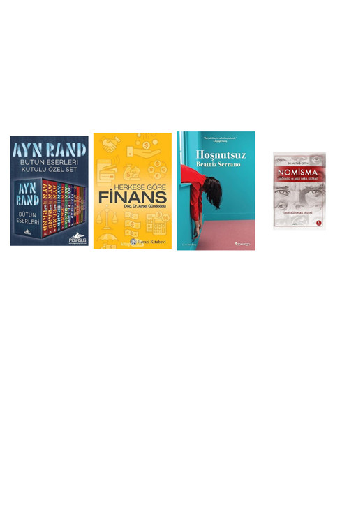 Ayn Rand Bütün Eserleri Kutulu Özel Set (13 Kitap)... +3 Ekonomi Kitabı