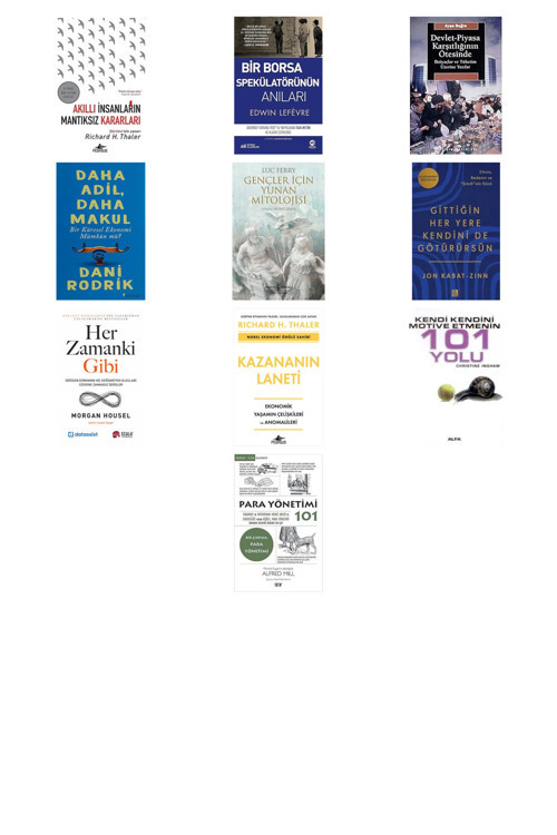 Akıllı İnsanların Mantıksız Kararları: Nobel Ekonomi Ödülü... +9 Ekonomi Kitabı