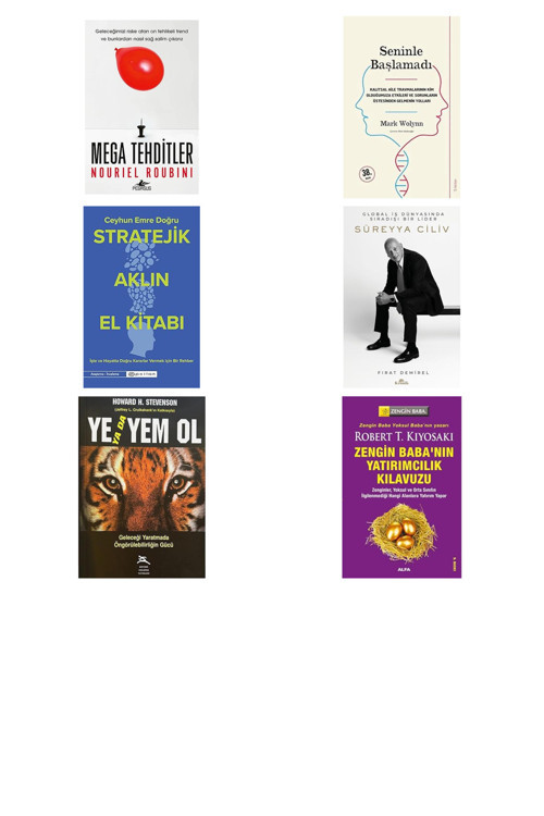 Mega Tehditler: Geleceğimizi Riske Atan On Tehlikeli Trend V... +5 Ekonomi Kitabı