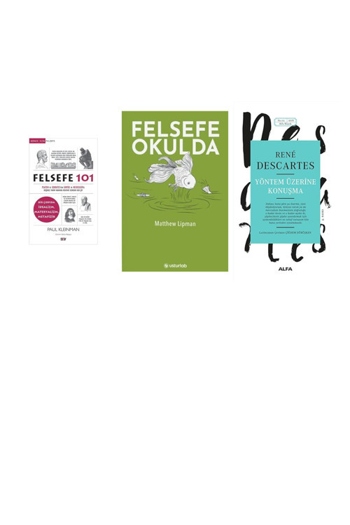 Felsefe 101: Bir Çırpıda İdealizm, Materyalizm, Metafizik... +2 Kitap