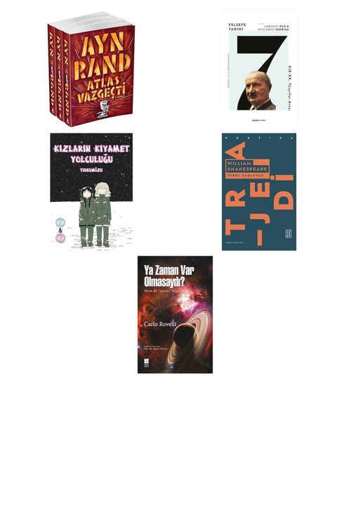 Atlas Vazgeçti (3 Kitaplık Set)... +4 Kitap
