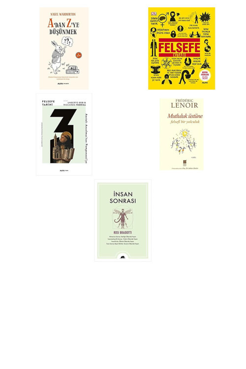 A'Dan Z'Ye Düşünmek: Eleştirel Düşünmeyi Öğrenmek İsteyenler... +4 Kitap