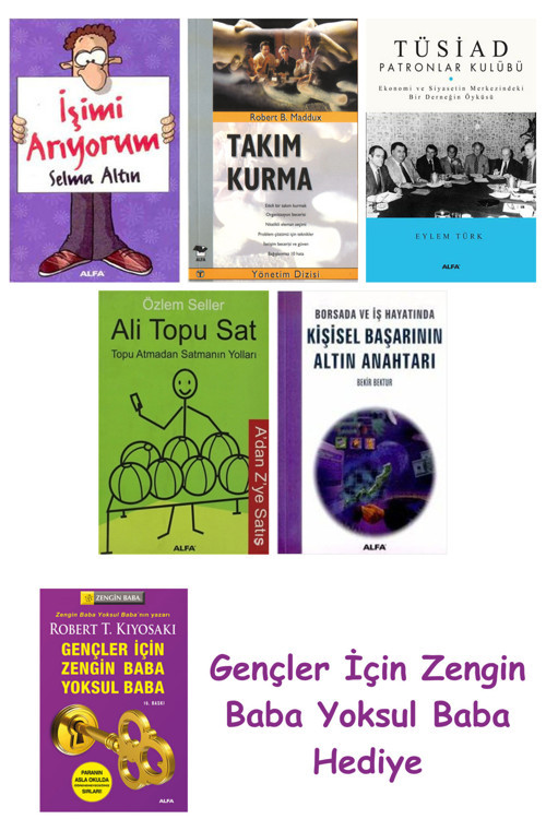 İşimi Arıyorum + Takım Kurma + Tüsiad Patronlar Kulübü + Ali Topu Sat + Kişisel Başarının Altın A...