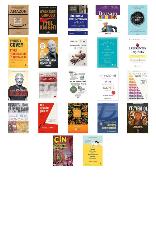 Amazon: Dünyanın En Amansız Satıcısı Ticareti Nasıl Değiştir... +21 Ekonomi Kitabı
