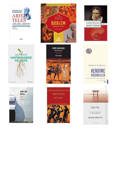 Aristoteles - Anlama Arzusu... +8 Kitap
