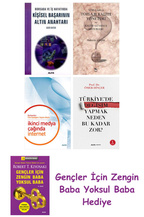 Kişisel Başarının Altın Anahtarı + Sorularla Toplam Kalite Yönetimi Ve Kalite Güvence Sistemleri ...