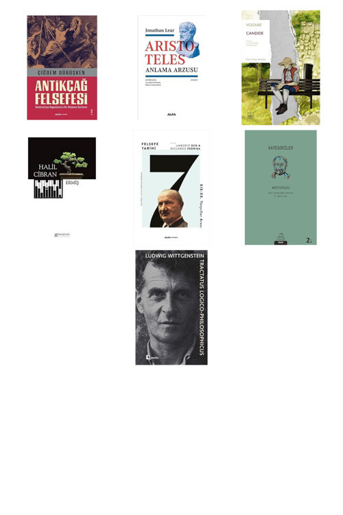 Antikçağ Felsefesi: Homerostan Augustinus'A Bir Düşünce Serü... +6 Kitap