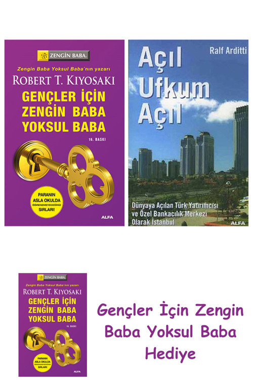 Gençler İçin Zengin Baba Yoksul Baba + Açıl Ufkum Açıl