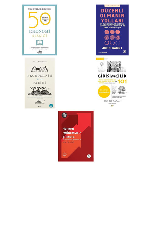 50 Ekonomi Klasiği: Kapitalizm, Finans Ve Küresel Ekonomi Ha... +4 Ekonomi Kitabı