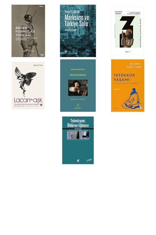 Beden Formülasyonları: Maurice Merleau-Ponty Ve Frantz Fanon... +6 Kitap