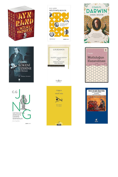 Atlas Vazgeçti (3 Kitaplık Set)... +8 Kitap
