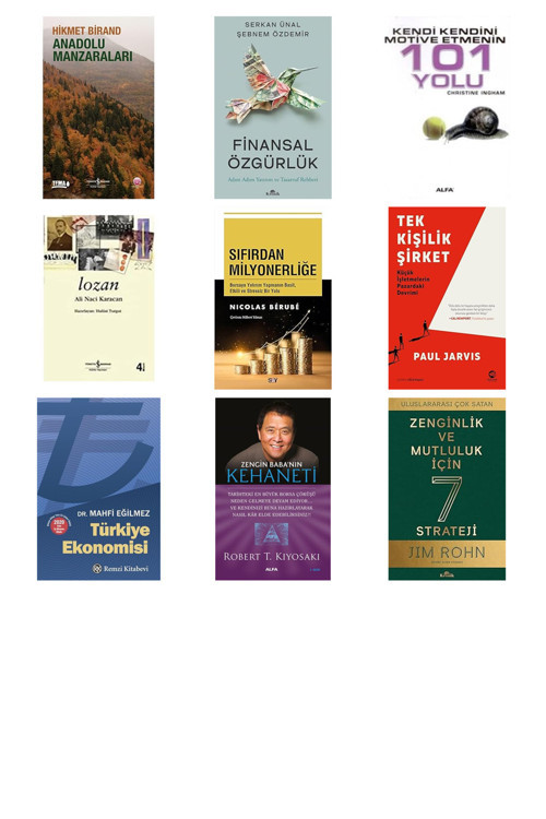 Anadolu Manzaraları (Kapak Değişebilir)... +8 Ekonomi Kitabı