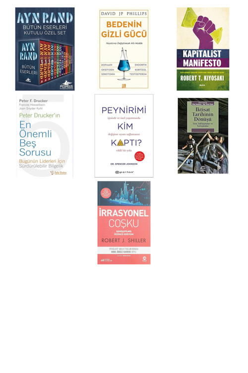 Ayn Rand Bütün Eserleri Kutulu Özel Set (13 Kitap)... +6 Ekonomi Kitabı