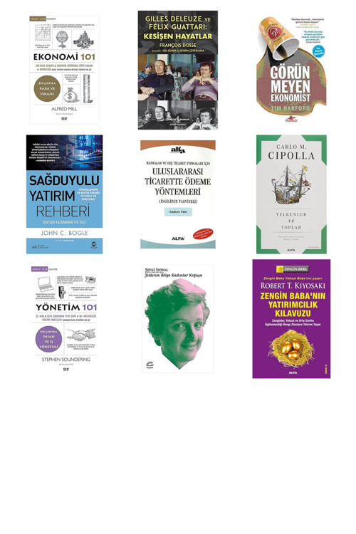 Ekonomi 101: Bir Çırpıda Para Ve Finans... +8 Ekonomi Kitabı