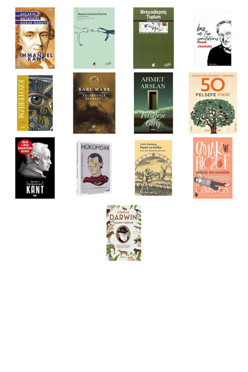 Ahlakın Metafiziği Hukuk Öğretisi... +12 Kitap