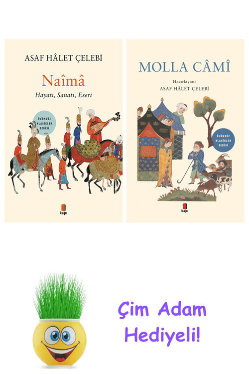 Asaf Halet Çelebi 2 Kitap Seti + Çim Adam Hediye