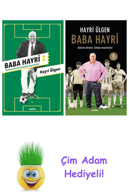 Hayri Ülgen 2 Kitap Seti + Çim Adam Hediye