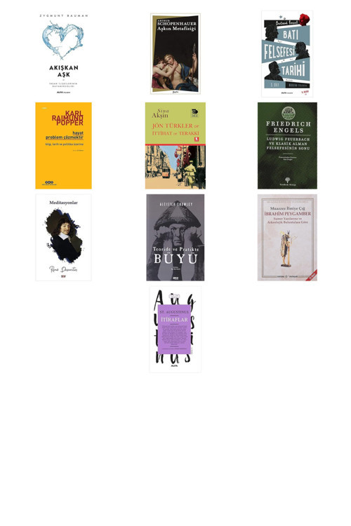 Akışkan Aşk: İnsan İlişkilerinin Dayanıksızlığı... +9 Kitap