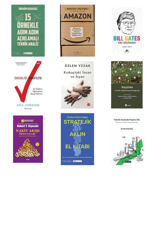 15 Örnekle Adım Adım Açıklamalı Teknik Analiz... +8 Ekonomi Kitabı