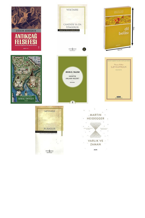 Antikçağ Felsefesi: Homerostan Augustinus'A Bir Düşünce Serü... +7 Kitap