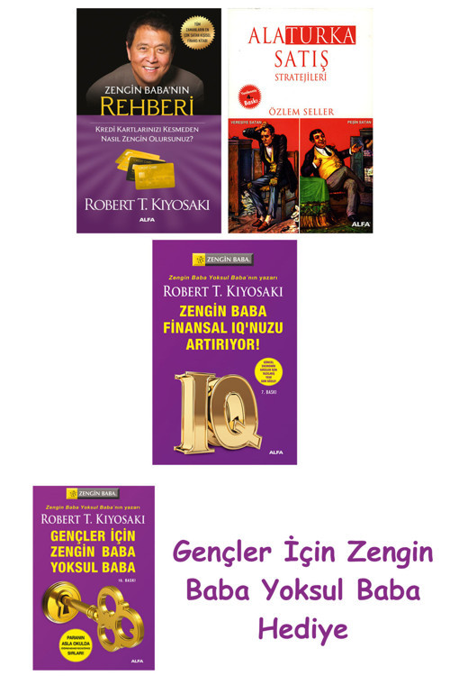 Zengin Baba’Nın Rehberi + Alaturka Satış Stratejileri + Zengin Baba Finansal Iq'Nuzu Artırıyor!