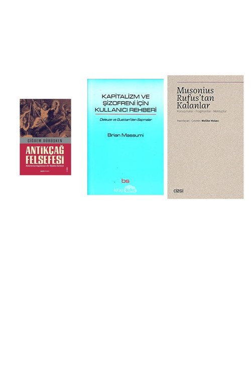 Antikçağ Felsefesi: Homerostan Augustinus'A Bir Düşünce Serü... +2 Kitap