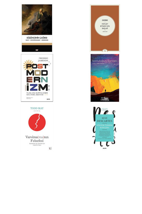 Düşüncenin Çağrısı: Kant-Schopenhauer-Heidegger... +5 Kitap