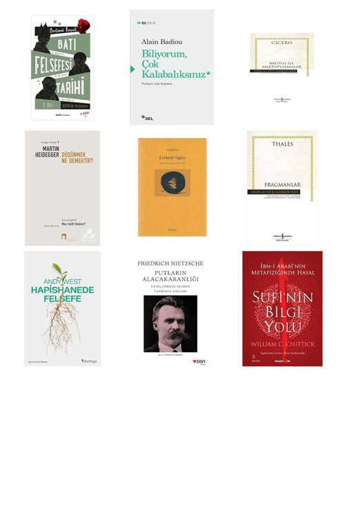 Batı Felsefesi Tarihi 2. Cilt: Katolik Felsefesi... +8 Kitap