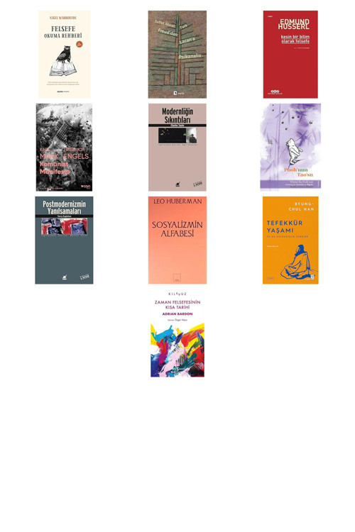 Felsefe Okuma Rehberi: Hem Felsefeye Giriş Dersi Alanlar Hem... +9 Kitap