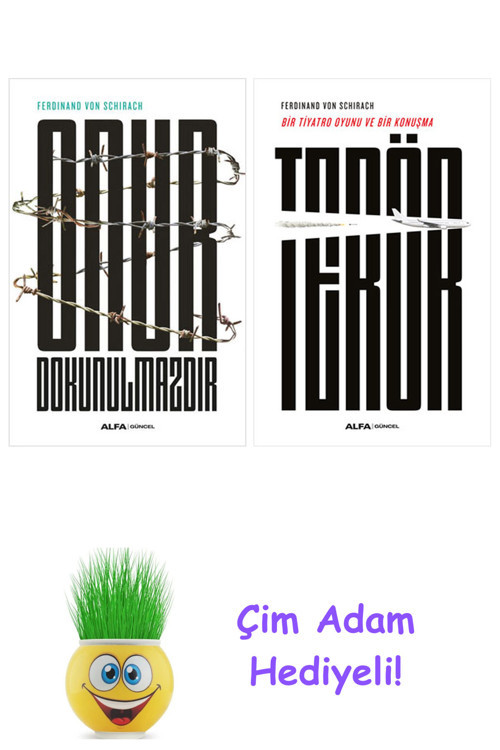 Ferdinand Von Schirach 2 Kitap Seti + Çim Adam Hediye