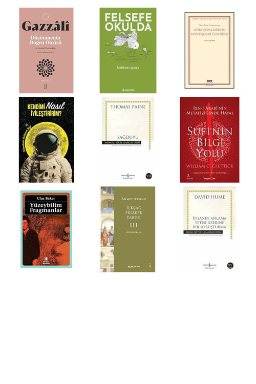 Düşünmenin Doğru Ölçüsü: El-Kıstasü’L-Müstakim... +8 Kitap