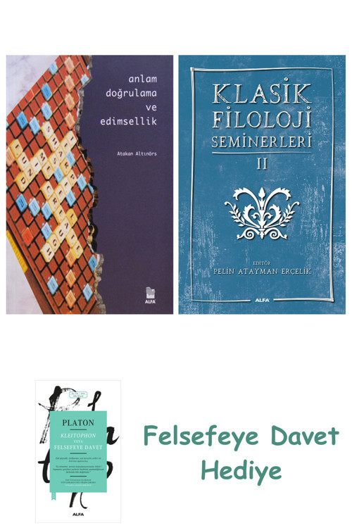 Anlam Doğrulama Ve Edimsellik + Klasik Filoloji Seminerleri 2