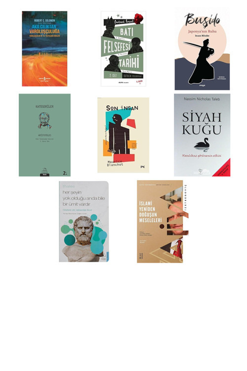 Akılcılıktan Varoluşçuluğa: Varoluşçular Ve 19. Yüzyıldaki K... +7 Kitap