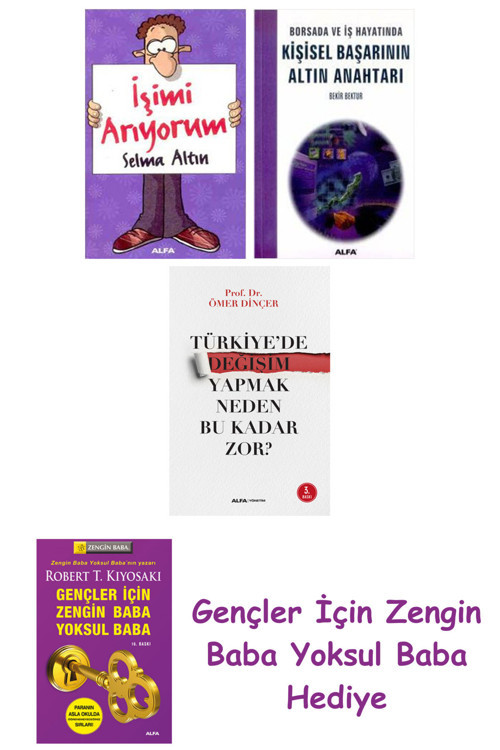 İşimi Arıyorum + Kişisel Başarının Altın Anahtarı + Türkiye'De Değişim Yapmak Neden Bu Kadar Zor?