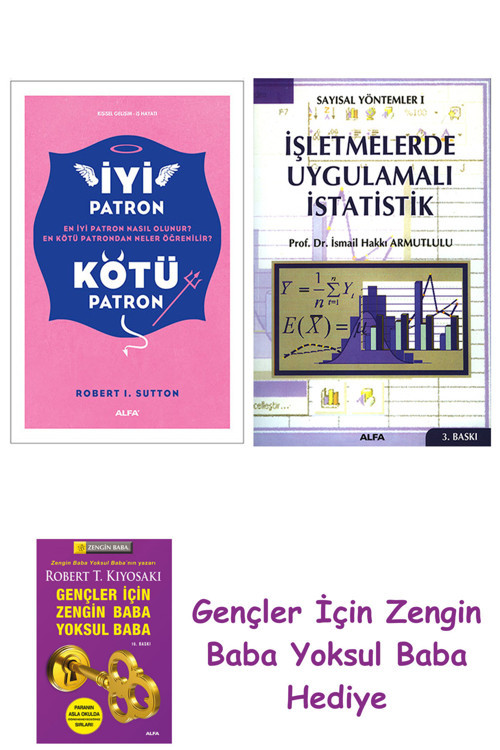 İyi Patron Kötü Patron + İşletmelerde Uygulamalı İstatistik