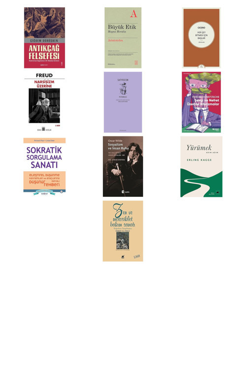 Antikçağ Felsefesi: Homerostan Augustinus'A Bir Düşünce Serü... +9 Kitap