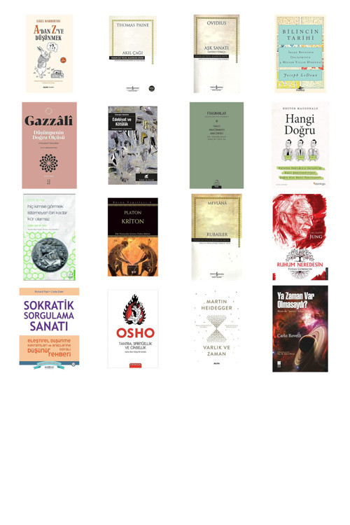 A'Dan Z'Ye Düşünmek: Eleştirel Düşünmeyi Öğrenmek İsteyenler... +15 Kitap