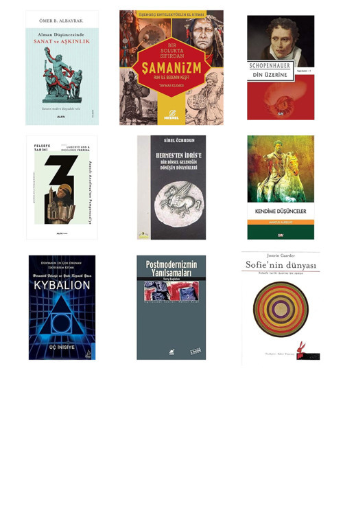 Alman Düşüncesinde Sanat Ve Aşkınlık: Sanatın Modern Dünyada... +8 Kitap