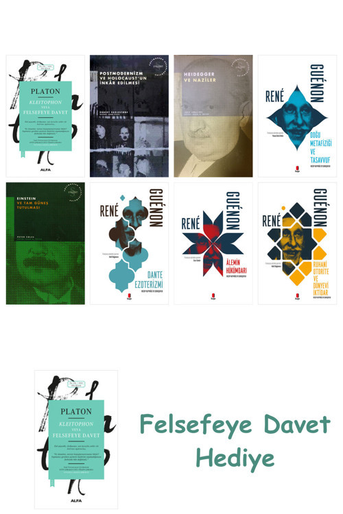 8 Kitaplık Felsefe Seti + Felsefe Davet