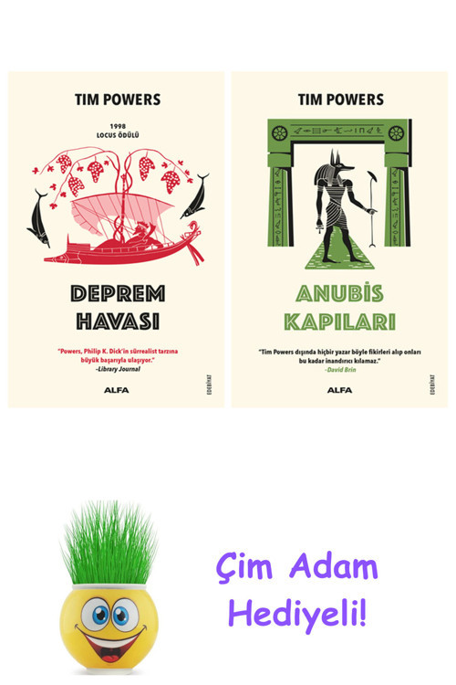 Tim Powers 2 Kitap Seti + Çim Adam Hediye